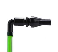 Alomejor Buse à Bec de Canard en Plastique pour Aquarium, Coude à 360 Degrés, Sortie d'eau de Haute qualité pour Aquarium, 5 Pièces (S)