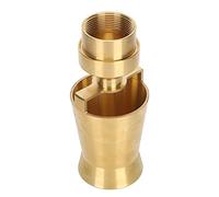 Alomejor Buse de Fontaine D'eau en Laiton, Tour de Glace Réglable, Pulvérisation pour étang et Fontaines, Filetage Interne 1.5 pour Décoration de Jardin