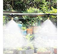 Alomejor Buse d'eau 10 Paquets D'accessoires de Brumisation Amovibles pour Une Irrigation Stable du Jardin et L'humidification des Serres en Plastique Cuivre
