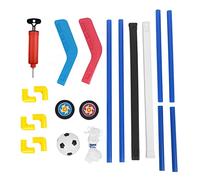 Alomejor But de Hockey sur Glace pour Enfants, Ensemble de Football en Plastique de qualité avec Ballon Gonflable et Pompe, pour Jouer en Plein Air dans la Cour ou Le Parc