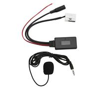 Alomejor Câble Bluetooth Aux in ABS Adaptateur Bluetooth Aux 5.0 Plug and Play Remplacement Audio Stéréo de Voiture pour RCD310 RCD510 RNS510 pour Les Pilotes Téléphone Musique (avec Micro)