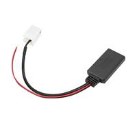 Alomejor Câble Bluetooth Aux in ABS Adaptateur Bluetooth Aux 5.0 Plug and Play Remplacement Audio Stéréo de Voiture pour RCD310 RCD510 RNS510 pour Les Pilotes Téléphone Musique (sans Micro)