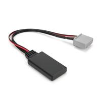 Alomejor Câble Bluetooth AUX in Adaptateur Audio de Voiture ABS Connecteur Audio Bluetooth 5.0 pour CRV 8th 2007 à 2013 pour la Lecture de Musique sans Fil