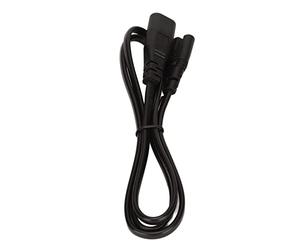 Alomejor Câble d'alimentation Robuste IEC 320 C8 vers C7, Extension Flexible de 3,3 Pieds pour Divers Appareils