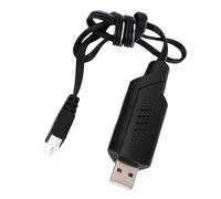 Alomejor Câble de Chargeur USB, SCY 16101, 16102, 16103, 16201, 16106PRO Câble de Chargement pour la Voiture Télécommandée