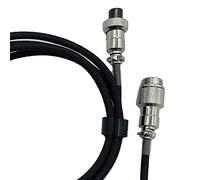Alomejor Câble de Clavier de Jeu enroulé, Conception Rétractable Professionnelle pour Claviers Mécaniques, Matériau PE, 1 X Câble USB (Black)