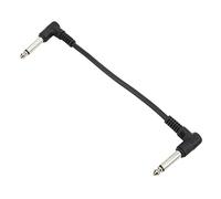 Alomejor Câble de Pédale D'effet de Guitare, Transmission de Signal de Réduction de Bruit de qualité Supérieure pour Guitare/basse électrique, Accessoire de Musique Universel 6 Pouces/8 Pouces (8
