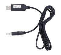 Alomejor Câble de Prise D'interface USB pour Radioamateur de Type Cw, Matériau ABS Durable, Connexion Stable pour Composants électroniques, 1 unité