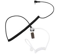 Alomejor Câble D'écouteur à écoute Seule, Tube Acoustique Flexible | Ajustement léger et discret, rotation à 360 degrés, compatible 2,5 mm