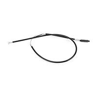 Alomejor Câble d'embrayage de Guidon de Moto, Accélérateur et Levier de Frein Réglables Noirs, Convient aux Vélos Hors Route