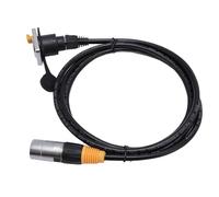 Alomejor Câble D'extension Ethernet STP Résistant à L'eau, Connexion Stable, Adaptateur Réseau LAN pour Environnements Extérieurs (1,5 m/4,9 pieds)
