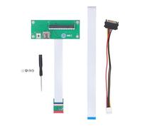 Alomejor Câble D'extension M.2 NGFF Key vers PCIe 8X, Transfert de Données à Grande Vitesse, Installation Facile pour les Passionnés de PC, Alimentation 3.3V 5V 12V