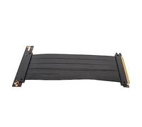 Alomejor Câble D'extension PCIE 4.0 X16, Blindage électromagnétique Haute Performance pour compatibilité RTX 4090, Transmission Flexible de 128 Gbit/s (20cm)