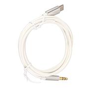Alomejor Câble USB C vers Prise Auxiliaire Sonore 3.5mm, Connexion Stable pour Appareils de Voiture et de Maison, TPE écologique, 1 unité
