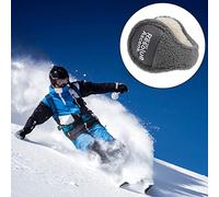 Alomejor Cache-oreilles Pliables Réglables Cache-oreilles en Polaire pour Hommes et Femmes Sports D'hiver Protection de Ski Noir Gris Télescopique 31-45 Cm (GREY)