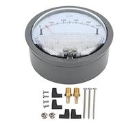 Alomejor Cadran de Manomètre Différentiel de Haute Précision pour CVC et Microélectronique 1/8 Po NPT en Aluminium
