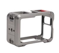 Alomejor Cage de Caméra en Alliage D'aluminium de qualité Supérieure pour Une connectivité Professionnelle 3 4, pour Les Amateurs de Caméras d'action
