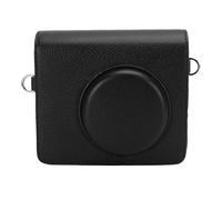 Alomejor Caméra de Caméra PU -ledar Qui Est Réglable pour MS300, Sac de sécurité de la Résistante à Rayures, Idéal pour la Photocoque (Black)