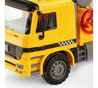 Alomejor Camion Mélangeur Jouet Voiture, Sortie Rotative à 180 Degrés, Tambour Stimulant pour Garçons, Mélangeur de Ciment ABS, Véhicule Jouet pour Enfants (Taille Moyenne avec Son et lumière)