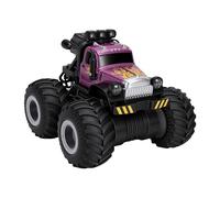 Alomejor Camion sur Chenilles RC 2,4 GHz avec Système de Pulvérisation, Voiture Tout-Terrain à Grande Roue pour Enfants (Purple)