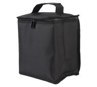 Alomejor Camping - Sac de Porte-Cylindre à Carburant avec Séparation des éponges pour Le Camping en Tissu Oxford en Famille (Black)