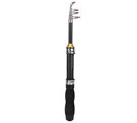 Alomejor Canne à Pêche Télescopique 1 m - Légère, Compacte et Portable pour Pêche en Mer, Rivière ou Lac - Idéale pour la Pêche à la Truite, à la Carpe et en Loisirs - Facile à Tra