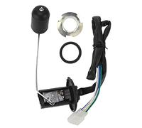 Alomejor Capteur de Carburant ABS PVC unité d'envoi de Carburant Bouchon à 3 Broches Remplacement du Flotteur de Niveau de Réservoir pour Cyclomoteur Chinois GY6 150 pour la Lecture et la