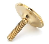 Alomejor Capteur de Casque Supérieur Supérieur Meijun pour Vélos, Caphudon D'alliage D'aluminium avec des Boulons pour Les Vélos Montagne et la Route (Gold)