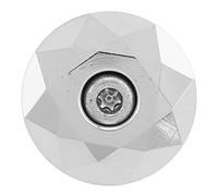 Alomejor Capteur de Casque Supérieur Supérieur Meijun pour Vélos, Caphudon D'alliage D'aluminium avec des Boulons pour Les Vélos Montagne et la Route (Silver)