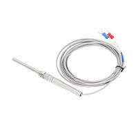 Alomejor Capteur de Température Thermocouple de Type K, Sonde Sensible 50 Mm, Réponse Rapide pour la Mesure de la Température, Matériau Durable (3 mètres / 9,8 pieds)