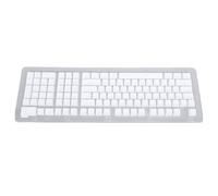 Alomejor Capuchons de Clavier Arabe, 112 Touches pour Claviers Rétroéclairés, Compatibles avec 61-108 (White)