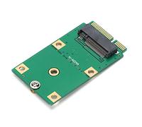 Alomejor Carte Adaptateur SSD M.2 NGFF, Convertisseur Durable et Stable pour SSD MSATA, Facile à Utiliser pour 2230/2242, Matériau PCB de Haute qualité