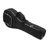 Alomejor Cas de Mandoline Portable épaississer Le Tissu Oxford Double Fermeture éclair pour Les Musiciens Strap Strap Oxford TISS