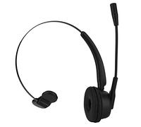Alomejor Casque Bluetooth pour Centre D'appels, écouteurs avec Micro, | Technologie antibruit, cache-oreilles confortables, compatibilité universelle, adapté à divers appareils
