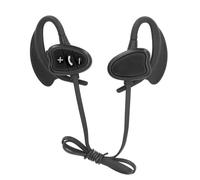 Alomejor Casque de Natation Résistant à l'eau avec Réduction du Bruit pour la Plongée et la Course, écouteurs sous-Marins Bluetooth pour Adultes IPX8, Mémoire 32 Go (Black)