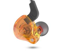 Alomejor Casque HiFi Sport avec Microphone pour la Course (YELLOW) | Conception ergonomique, fil TPE, compatibilité 3,5 mm, bobine dynamique