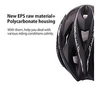 Alomejor Casque VTT, Casque de Vélo Léger et Sûr pour Adultes Hommes Femmes, avec Visière Magnétique et Filet Anti-Insectes Amovible, Taille Réglable 58-62 Cm (Rouge Noir)