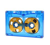 Alomejor Cassette Audio Vierge 50 Minutes Bobine Métal | Coque ABS durable, idéale pour les magnétophones vintage, durée d\'enregistrement de 50 minutes