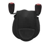Alomejor Casting Reel Cover, Protecteur en néoprène Durable et antidérapant pour moulinets de pêche, pour pêcheurs Occasionnels et Professionnels, Usage Outdoor, Voyage et Stockage.