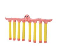 Alomejor Catching Stick Game, Jouet D'entraînement de Réaction Rechargeable avec des Modes de Vitesse à 3 Vitesses Effets Sonores pour Les Enfants Family Party Hand Eye Coordination (Pink)