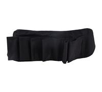 Alomejor Ceinture à Bière Pratique, 6 Poches Réglables, Sangle de Taille pour Boissons, pour Le Camping et la Pêche, Tissu Oxford 600D pour Les Amateurs de Bière, Noire