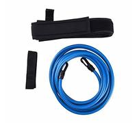Alomejor Ceinture D'Entraînement de Natation, Harnais de Natation Stationnaire avec Cordon élastique pour Exercices en Piscine et Entraînement de Résistance (Blue)