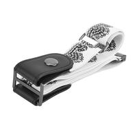 Alomejor Ceinture sans boucle Ceinture extensible pour femmes/hommes Boucle Ceinture élastique gratuite pour Jean Pantalon Robes(Blanc imprimé)