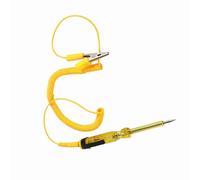 Alomejor Cercle de Véhicule - Tester Steel Sonde pour L'entretien Automobile DC 6 V 24 V pour le Rouleau de Route de Bulldozer Automobile Auto (YELLOW)
