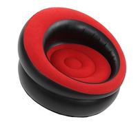 Alomejor Chaise Longue Gonflable Portable avec Gonflage Rapide, Idéale pour Le Camping et la Plage, Design Ergonomique floqué, 30,7 X 29,5 Pouces (Rouge)
