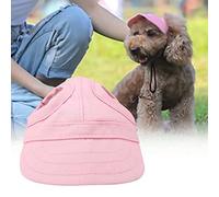 Alomejor Chapeau de Chat, Casquette de Chien en Toile avec Boucle Réglable, Sombrero d'extérieur élégant pour Chats et Chiens avec Protection Solaire (M)