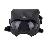 Alomejor Chapeau de Lunettes pour Chien, Lunettes de Soleil pour Chien avec Protection UV, Protection des Yeux, Confortable pour Les Petits Chiens et Les Chiots (Monture Noire, Verres Gris)