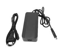 Alomejor Chargeur de Scooter électrique 2A, Adaptateur d'alimentation Plug and Play avec Protection Contre Les Surintensités de Court-Circuit pour Les Scooters de la Série M365 ES