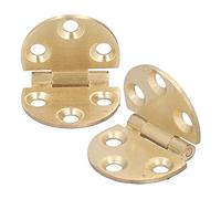 Alomejor Charnière en Cuivre Pliable à 180 Degrés, Durable pour Table Pliable avec Vis pour Accessoire de Quincaillerie Domestique