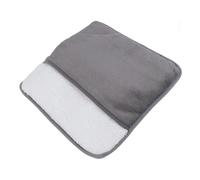 Alomejor Chauffe-pieds électrique en Coton, Coussin Chauffant Rapide pour le Bureau et la Maison, Cadeaux de Noël pour Hommes et Femmes